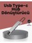 Alüminyum Gövdeli Type‑c HDMI & Ethernet Adaptör – Tak & Çalıştır 1