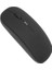 Siyah Wireless Kablosuz Sessiz Mouse Bluetooth Bağlantılı 4