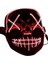 Işıklı LED Maske Parti Eğlence Maskesi Hallowen Neon Maske 5
