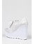 Beyaz Çınar Kadın Dolgu Topuklu Ayakkabı 1203MIMY900E 3