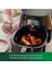 Genis Hacimli Xxl Airfryer ve Izgara Seti, Akıllı Sensörlü, Siyah Renk 3