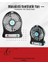 USB Girişli Taşınabilir Masaüstü Mini Fan – 3 Kademeli Hız, Şarjlı, Işıklı, Sessiz Çalışma 2