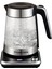 Sıcaklık Ayarlı Paslanmaz Çelik Çay ve Su Isıtıcı, Cam Gövde, 2400W 4