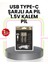 Tekrar Şarj Edilebilir Aa USB Type-C Pil | 1000+ Döngü | 1.5V Sabit Voltaj 1