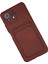Bfs Xiaomi Mi 11 Kılıf Kelvin Kartvizitli Silikon - Bordo 2