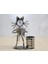 Metal Akordiyon Çalan Müzisyen Kedi Müzisyen Saat ve Kalemlik 1
