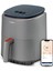 Akıllı 3.8l Sıcak Hava Fritözü, 7 Program, 1500W, Gri 4