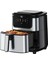 8 Programlı Dokunmatik LCD Airfryer, Siyah, Sağlıklı ve Hızlı Pişirme 1