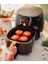 7,3 Litre Airfryer ve Fritöz Seti, Pişirme ve Izgara Ustası, Siyah 4