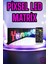 Sepetim Piksel LED Matrix Rgb Işıklı LED Yazılı Bluetooth Bağlantılı 16X64 2