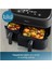 Çift Hazneli 9l Airfryer, 8 Program, Siyah, Pratik ve Sağlıklı Pişirme Cihazı 3