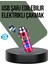 Güç Göstergeli Şarjlı Fenerli USB Elektrikli Çakmak 1