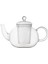 Şeffaf Isıya Dayanıklı Cam Çaydanlık 13X17X15 Cm, Çok Renkli Tasarım 1