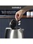 Fırçalanmış Metal Su Isıtıcı, 1.7 L Kapasiteli, Kolay Açılır Kapak, Çok Renkli 6