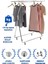 Katlanabilir Lüks Elbise Askısı Ayaklı-Fuar Askısı-Butik Standı 1