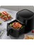 6l Airfryer, Çift Katmanlı Kaplama, Akıllı Kontrol, Buz Çözme, Hediye Lambader Siyah 3
