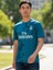 Real Madrid Ronaldo 2018 Deplasman Turkuaz Yetişkin Halı Saha Forması 1
