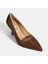 Kadın Taba Deri Stiletto 5