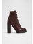 Rebellious Bot Yüksek Topuklu Bot - Kahverengi 1