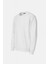 O Yaka 3 Iplik Şardonlu Ekru Erkek Sweatshirt 5012 2