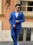Slim Fit Yelekli Takım Elbise 1