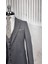 Slim Fit Yelekli Takım Elbise 2
