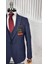 Slim Fit Yelekli Takım Elbise 2