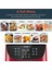 Yüksek Kapasiteli Yağsız Hava Fritözü 5,5 L, 11 Program, 1700 W, Kırmızı 2