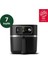 Büyük Kapasiteli Airfryer 8.3 L, Termometreli, 2 Kg, Akıllı Bağlantılı Siyah 1