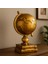 Kahve ve Gold Antik Görünümlü Dünya Küresi Biblo 27X15 1