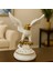 Beyaz ve Gold Detaylı Kartal Biblo 24X18 1