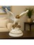 Beyaz ve Gold Detaylı Kartal Biblo 24X18 4