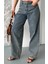 Baggy Kar Yıkama Eskitme Kahve Jeans Pantolon D2007 4