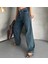 Baggy Kar Yıkama Yeşil Tint Jeans Pantolon D2007 3