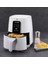 Beyaz 4 Litre Airfryer, Sağlıklı ve Pratik Yemekler Için Ideal Seçenek 4