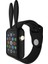 Ally Apple Watch 1-2-3-4 42MM Tavşan Figürü Silikon KILIF-(1903) - BRF18596-6462 4