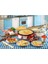 Krep Yapma Makinesi Yapışmaz Yüzey 1000 W 35x33x9,5 cm 1 Parça Kırmızı 4