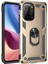 Xiaomi Poco F3 Kılıf Sofya Yüzüklü Silikon Kapak - Gold - BRF11130-1729 1
