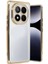 Xiaomi Redmi Note 14 Pro Plus Kılıf Lensli Silikon - Gold - BRF13714-3405 2