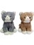 Nessiworld PB31545-23 Peluş Oturan Kedi 23 cm 1