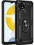 Realme C21 Kılıf Sofya Yüzüklü Silikon Kapak - Siyah - BRF14131-8803 1