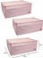 Düzenleyici Kutu Organizer Cırtlı Saklama Hurç Maxi Boy 30CM x 40CM x 50CM (5 Adet) 3