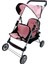 Nessiworld FL9198 Katlanır Golgelıklı Ikılı Oyuncak Bebek Arabası ( Puset) 1