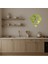 Geometrik Yaprak Desenli Elmas Şekilli Dekoratif Altın Aynalı Tablo - BRF15886-2687 3