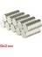 N35 12X2 mm Neodyum Mıknatıs 250 Adet, Yuvarlak, Nikel Kaplamalı Kaliteli ve Dayanıklı Ürün 1