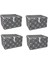 Çok Amaçlı Düzenleyici Kutu Organizer Cırt Cırtlı Hurç Maxi Boy 30CM x 40CM x 50CM (1 Adet) 7644 5