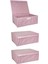 Baza Altı Boy Çok Amaçlı Düzenleyici Kutu Organizer Cırt Cırtlı Hurç 19CM x 40CM x 50CM (10 Adet) 6