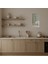 Modern Çiçek Motifli Duvar Aynalı Tablosu - BRF12816-3442 3