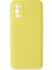 Realme 7 Pro Kılıf Nano Içi Kadife Silikon - Sarı - BRF14033-2888 1