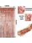 Rose Gold Püsküllü Kapı Perdesi - Parti, Bekarlığa Veda, Doğum Günü 1x2 M - Lisinya 1